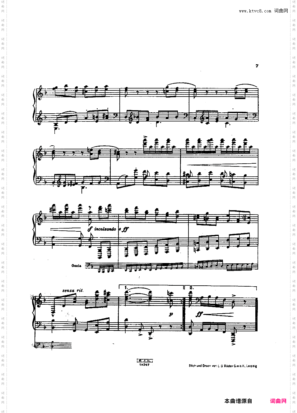 Friedman 改编曲集Handel-Friedman Gigue 10