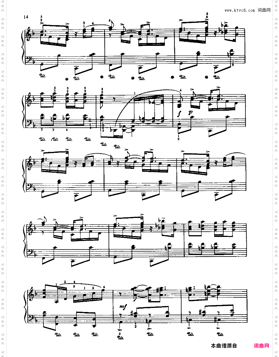 Gershwin Inserts from Gershwin Own Transcriptions