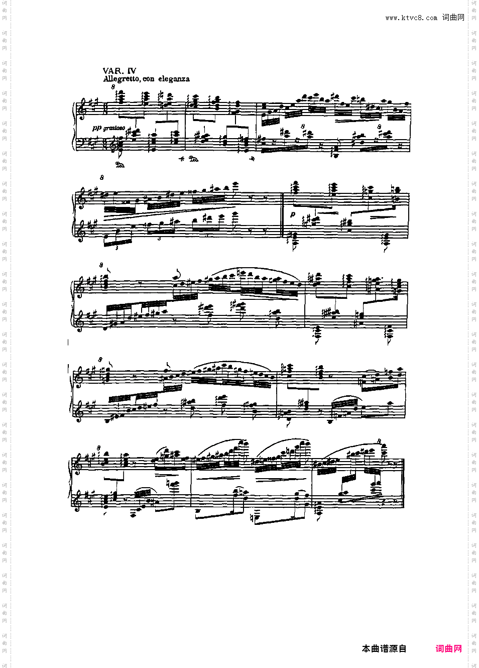 Friedman 改编曲集Paganini-Friedman op47b Paganini Variations
