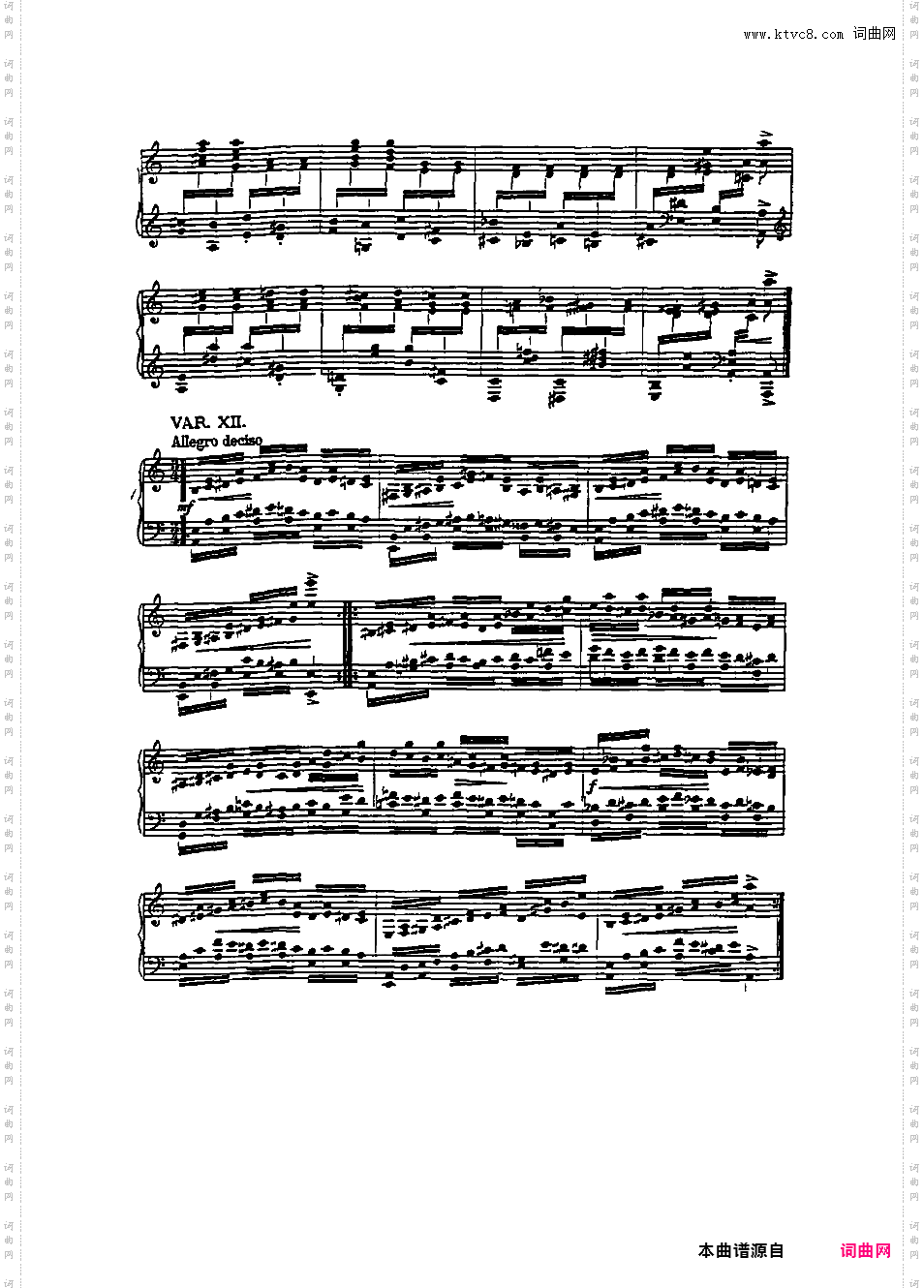 Friedman 改编曲集Paganini-Friedman op47b Paganini Variations