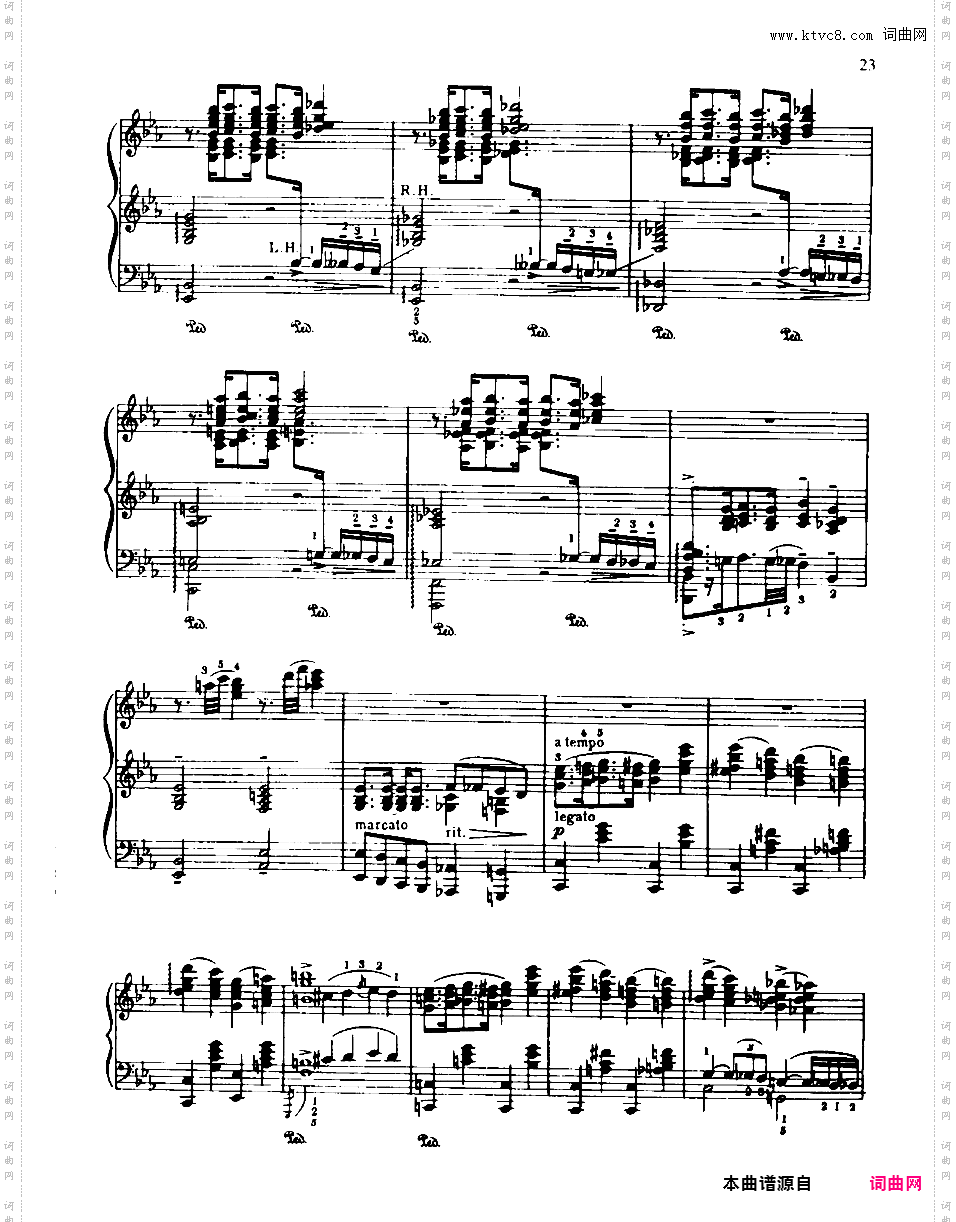Gershwin Inserts from Gershwin Own Transcriptions