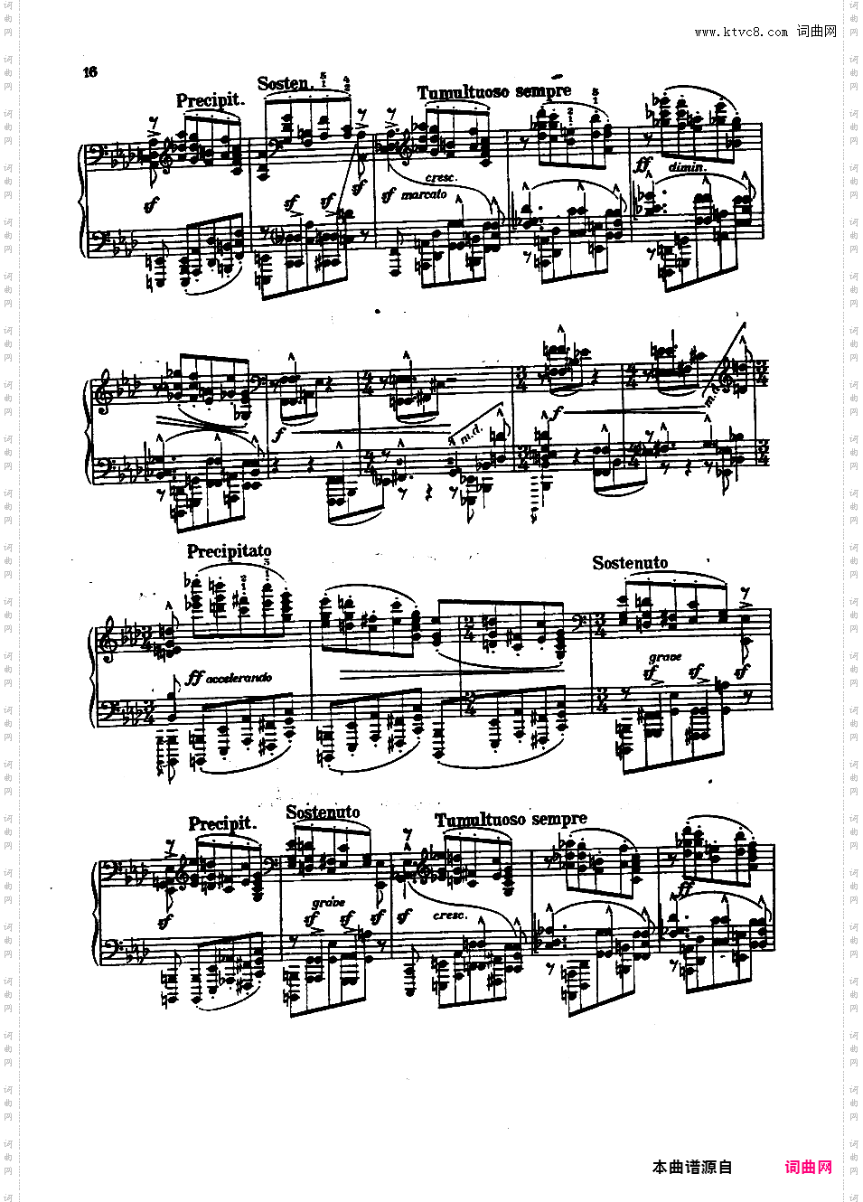 第六钢琴奏鸣曲 Piano Sonata No·6 Op·13