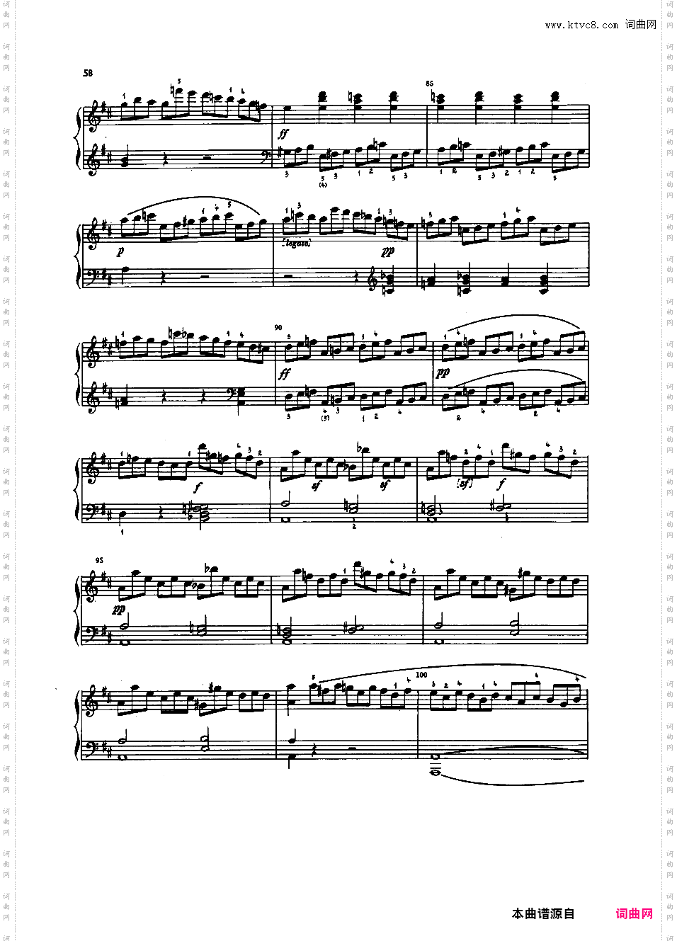 奏鸣曲集Dussek op09n3 Sonate #03 in D