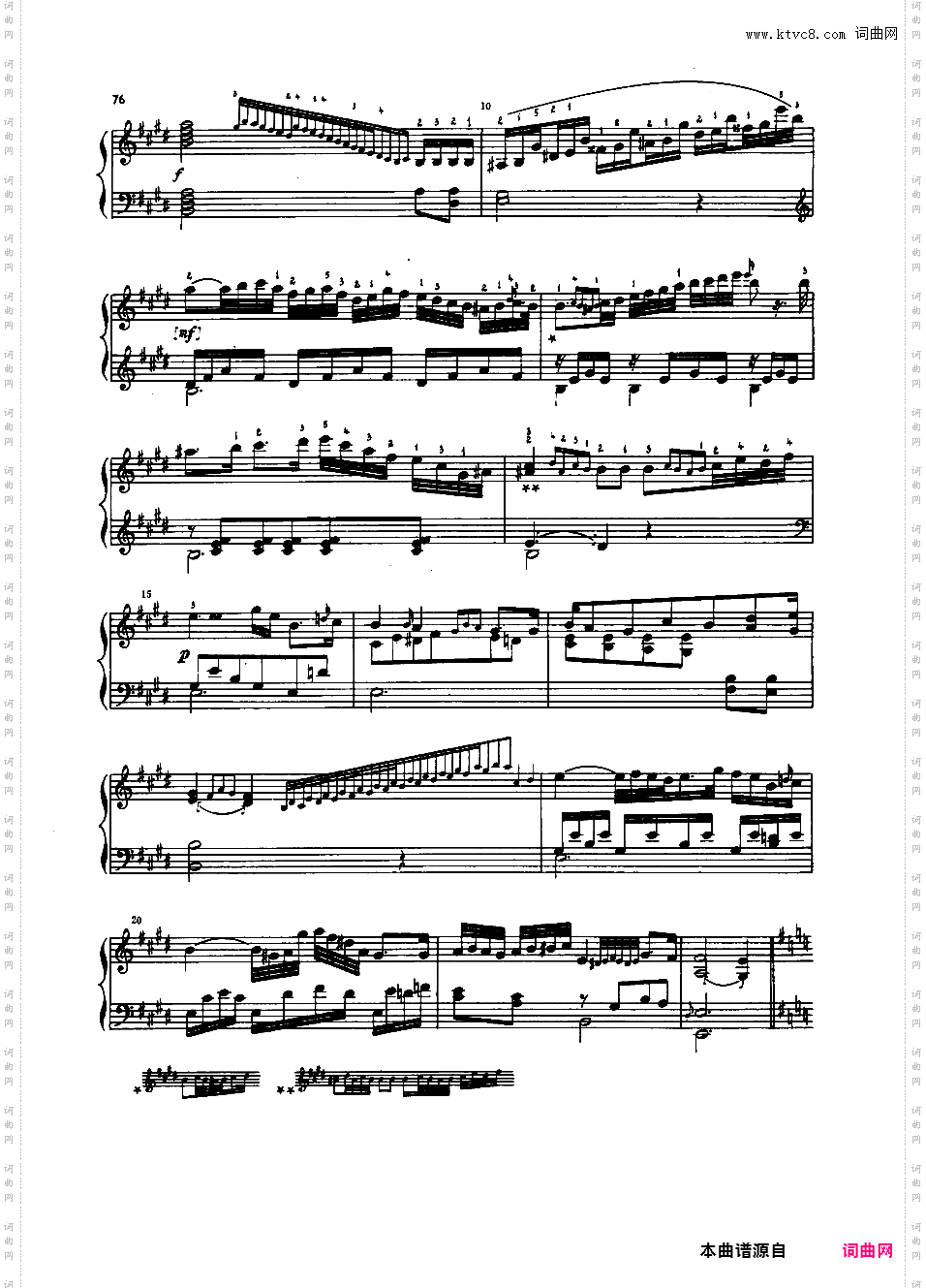 奏鸣曲集Dussek op10n1 Sonate #04 in A