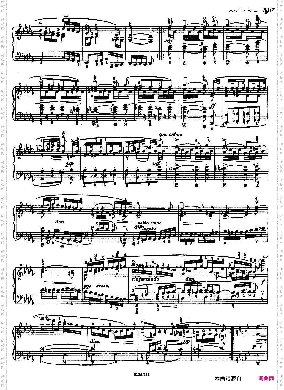 安慰曲 La Consolation Op·62