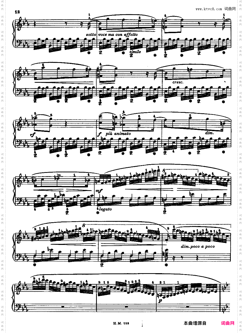 安慰曲 La Consolation Op·62