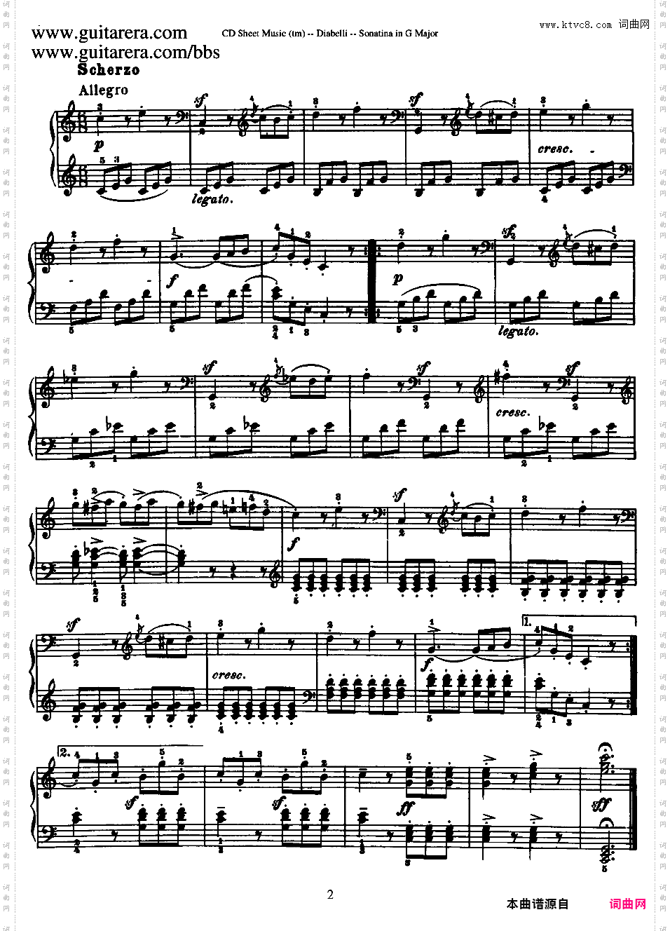 4首钢琴小奏鸣曲 4 Piano Sonatinas Op·151
