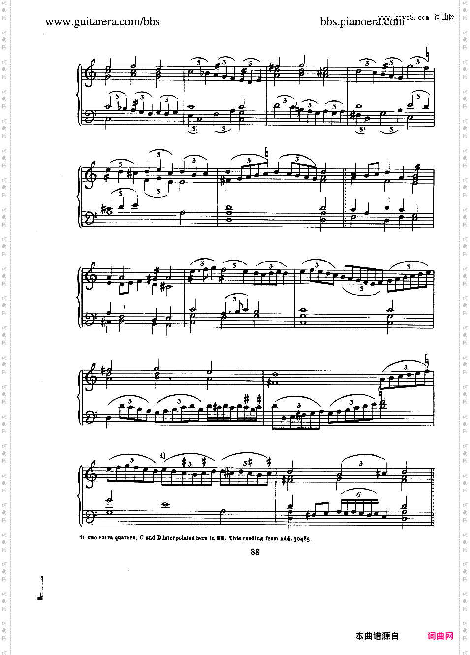 第二加亚尔德舞曲 The Galliarde to The Seconde Pavian