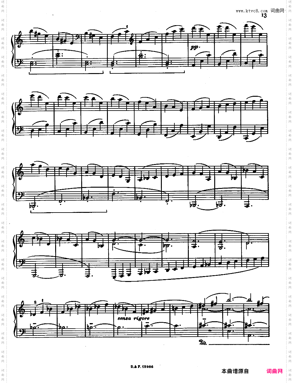 第三奏鸣曲 piano Sonata No·3 op44