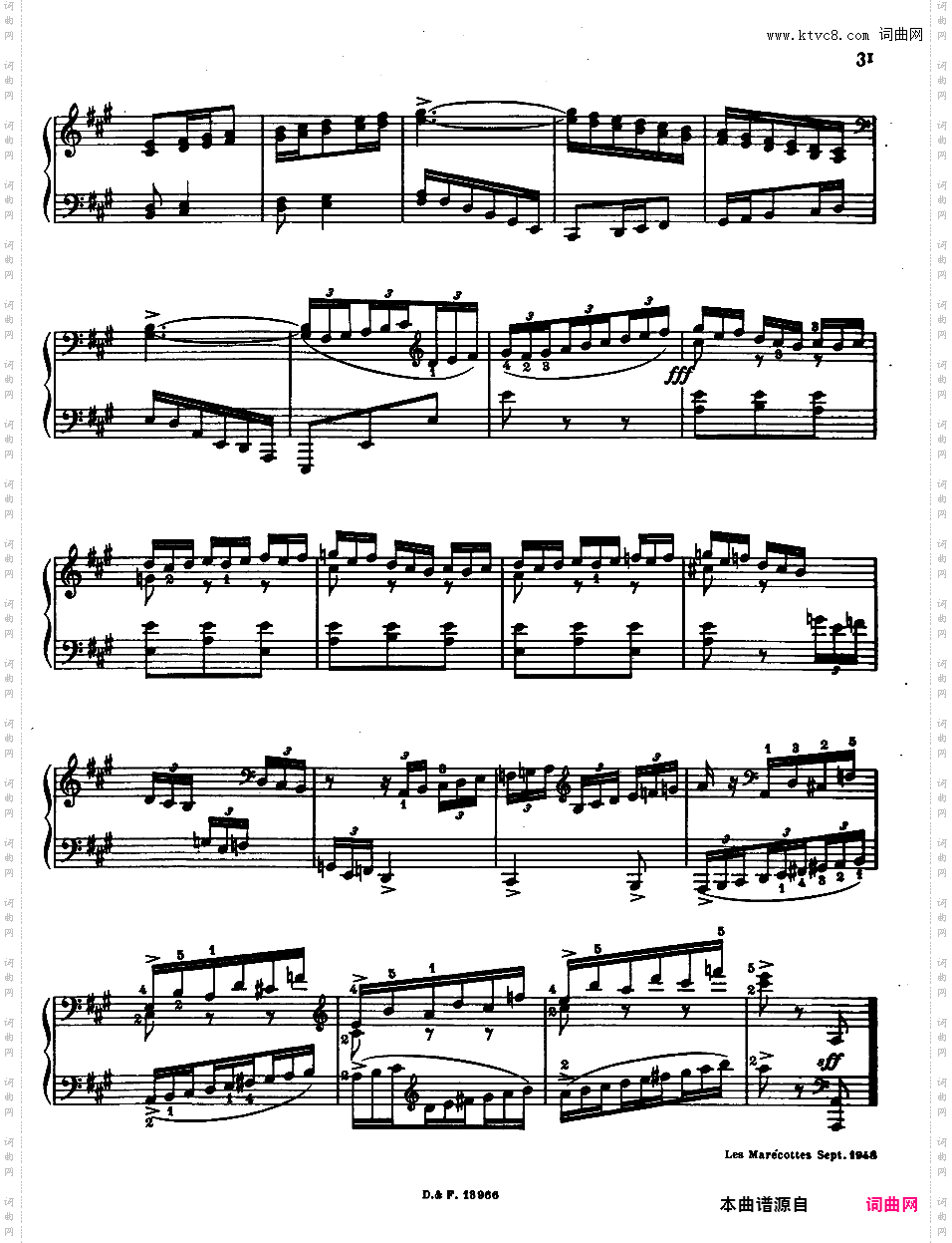 第三奏鸣曲 piano Sonata No·3 op44