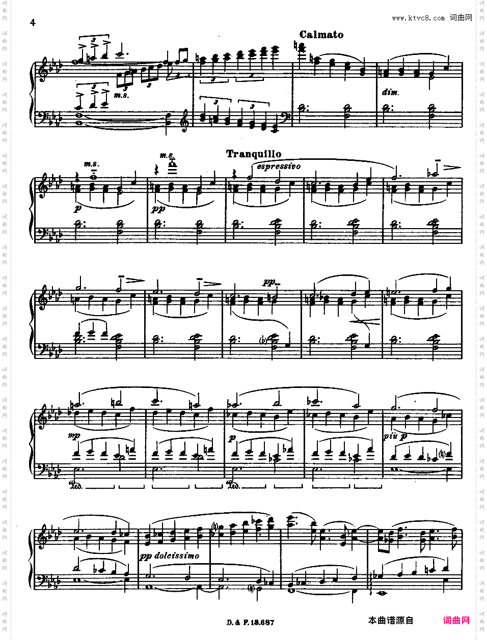 f小调第二钢琴奏鸣曲 Piano Sonata No·2 in f Minor Op·31