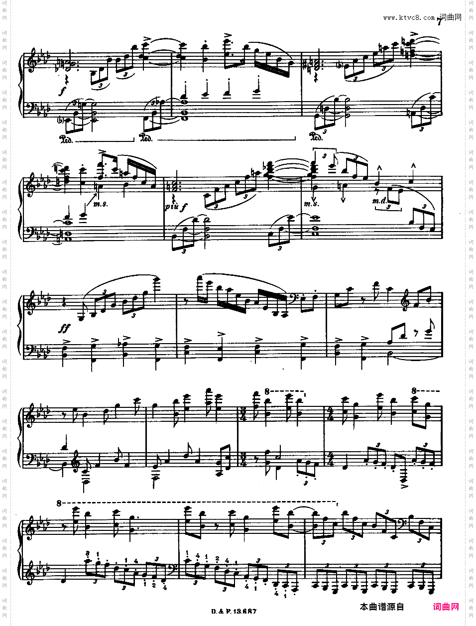 f小调第二钢琴奏鸣曲 Piano Sonata No·2 in f Minor Op·31