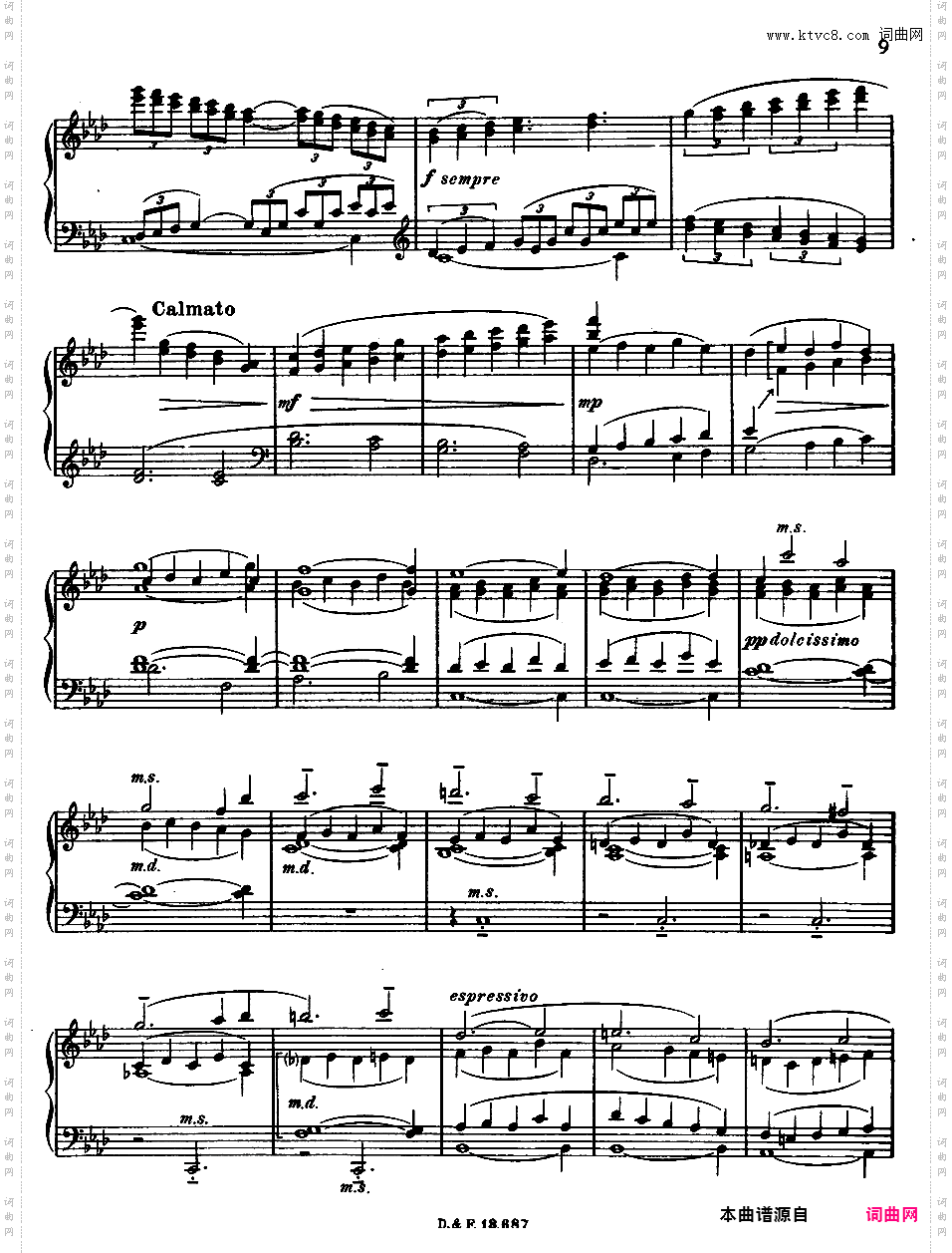 f小调第二钢琴奏鸣曲 Piano Sonata No·2 in f Minor Op·31