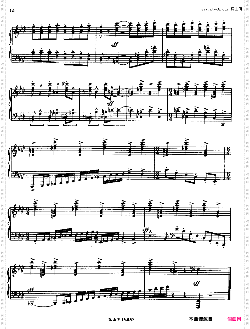 f小调第二钢琴奏鸣曲 Piano Sonata No·2 in f Minor Op·31