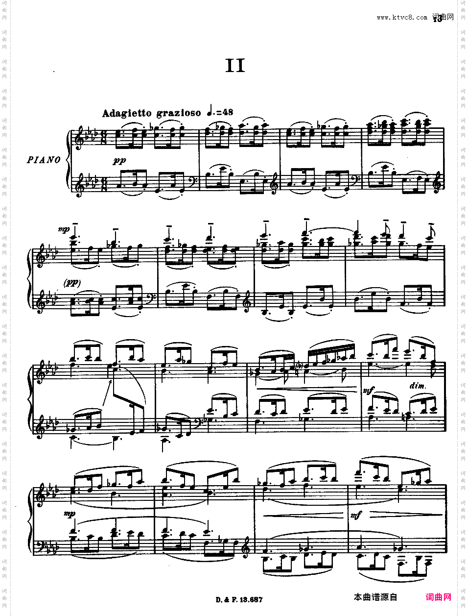 f小调第二钢琴奏鸣曲 Piano Sonata No·2 in f Minor Op·31
