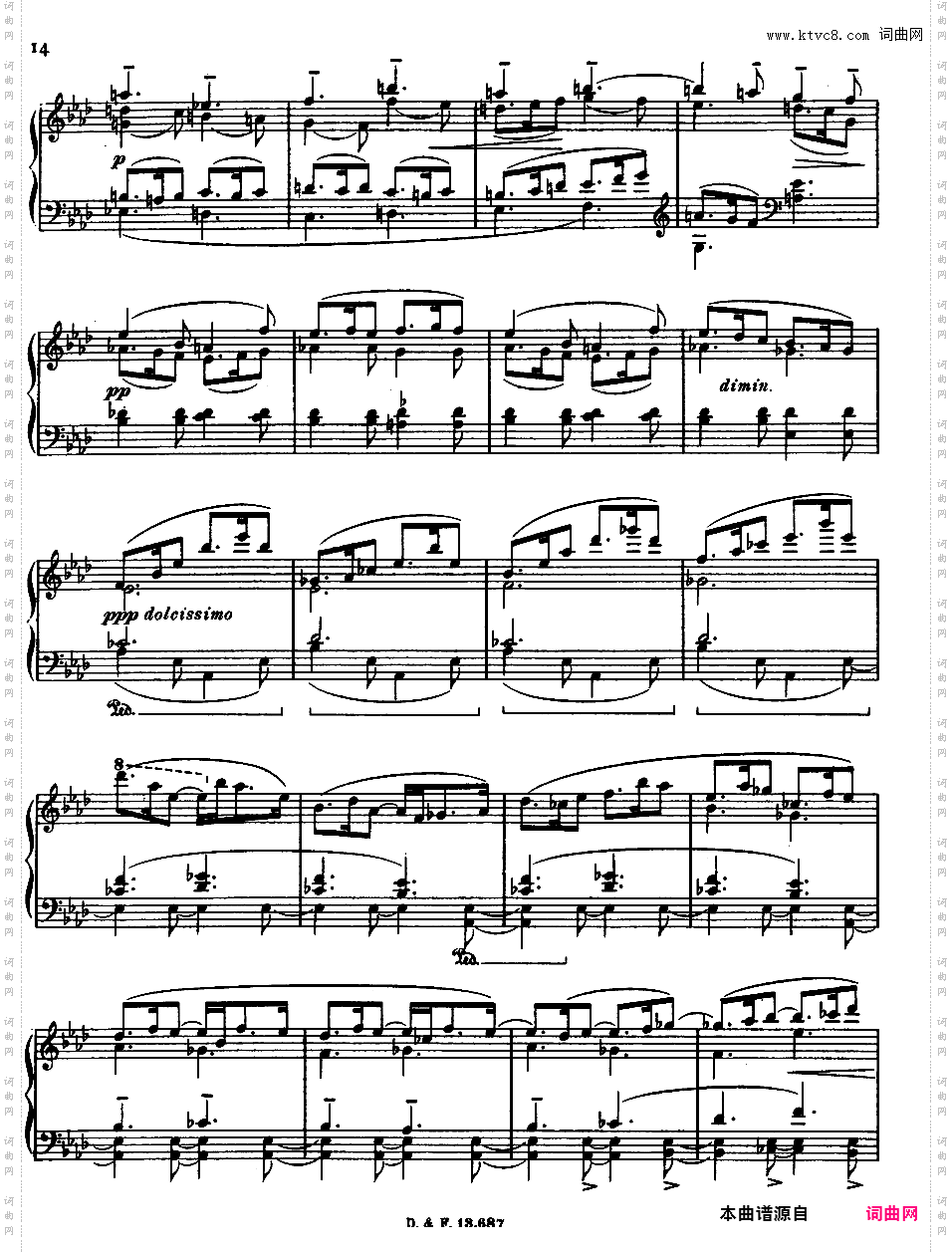 f小调第二钢琴奏鸣曲 Piano Sonata No·2 in f Minor Op·31