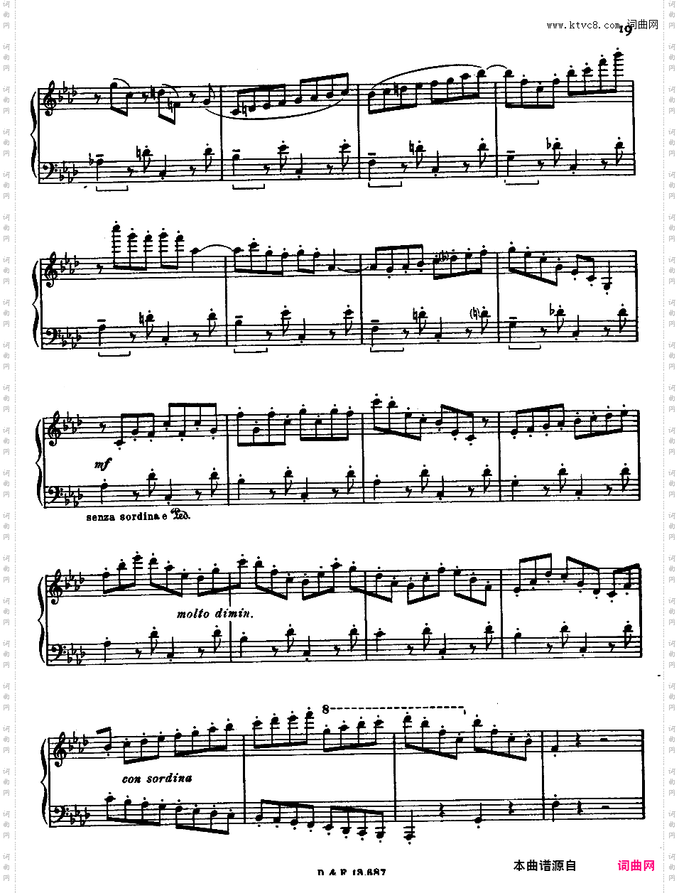 f小调第二钢琴奏鸣曲 Piano Sonata No·2 in f Minor Op·31