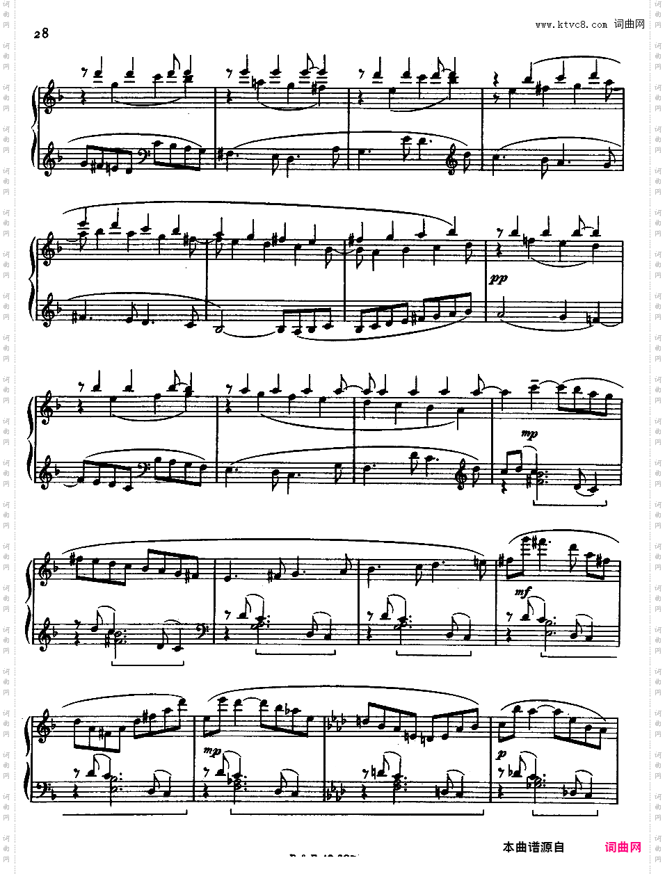 f小调第二钢琴奏鸣曲 Piano Sonata No·2 in f Minor Op·31