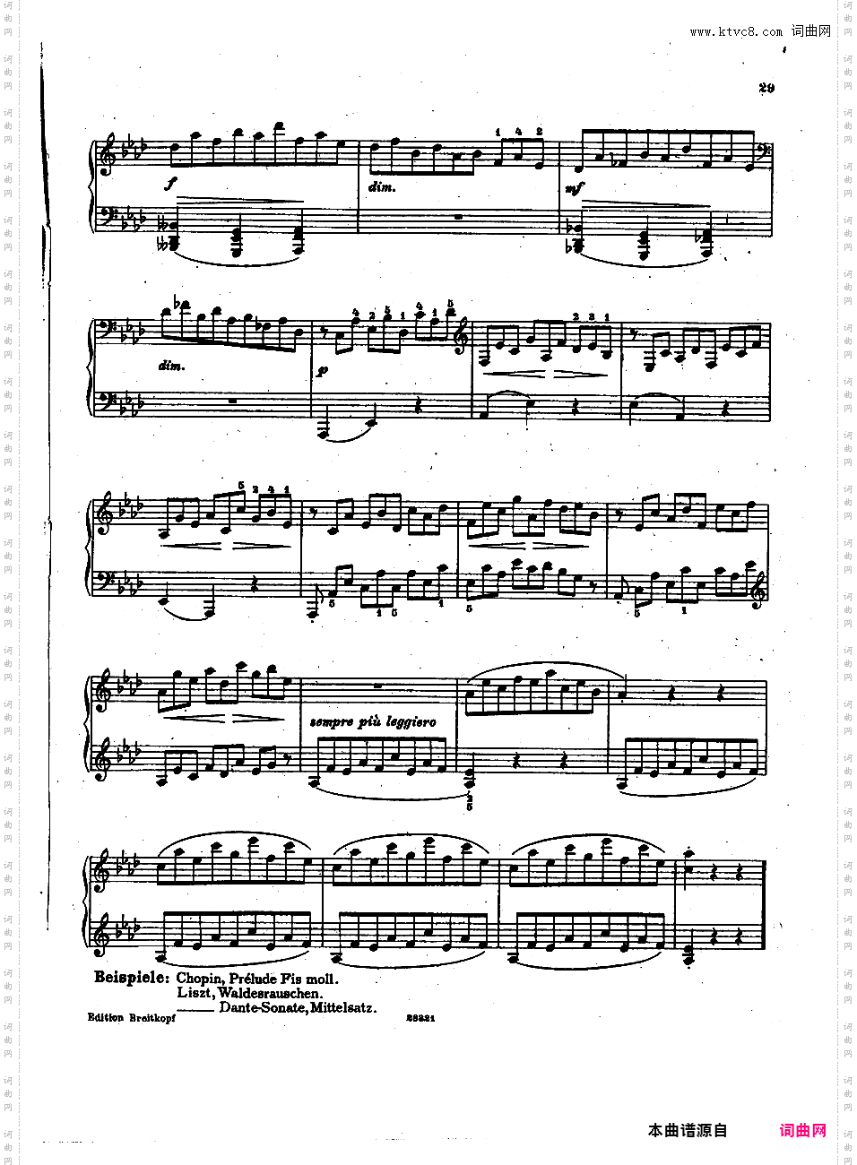 Busoni Klavieru?bung book 四集Busoni Klavieru?bung book 2 — Three etudes and preludes