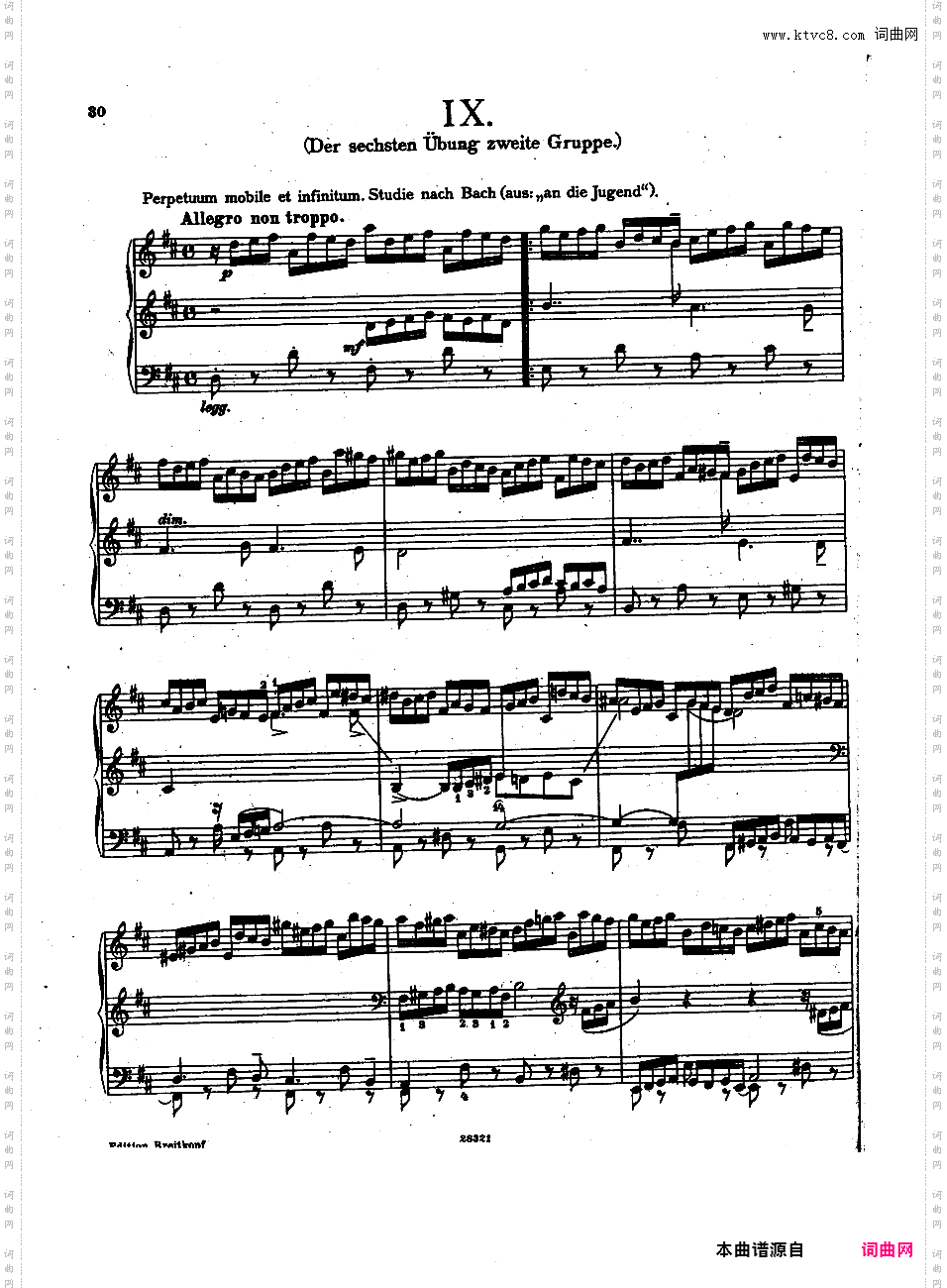 Busoni Klavieru?bung book 四集Busoni Klavieru?bung book 2 — Three etudes and preludes