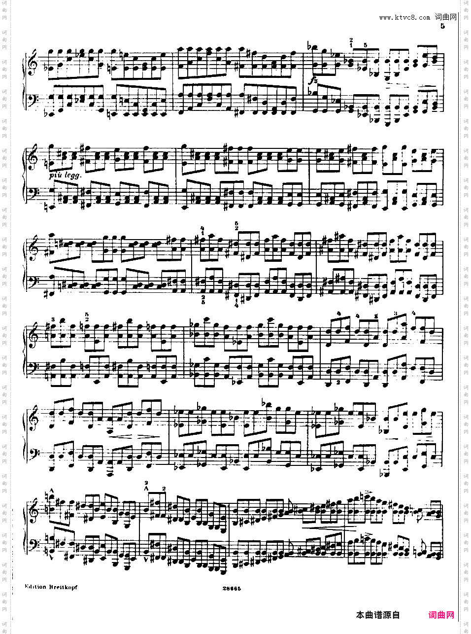 Busoni Klavieru?bung book 四集Busoni Klavieru?bung book 3 — Lo Staccato