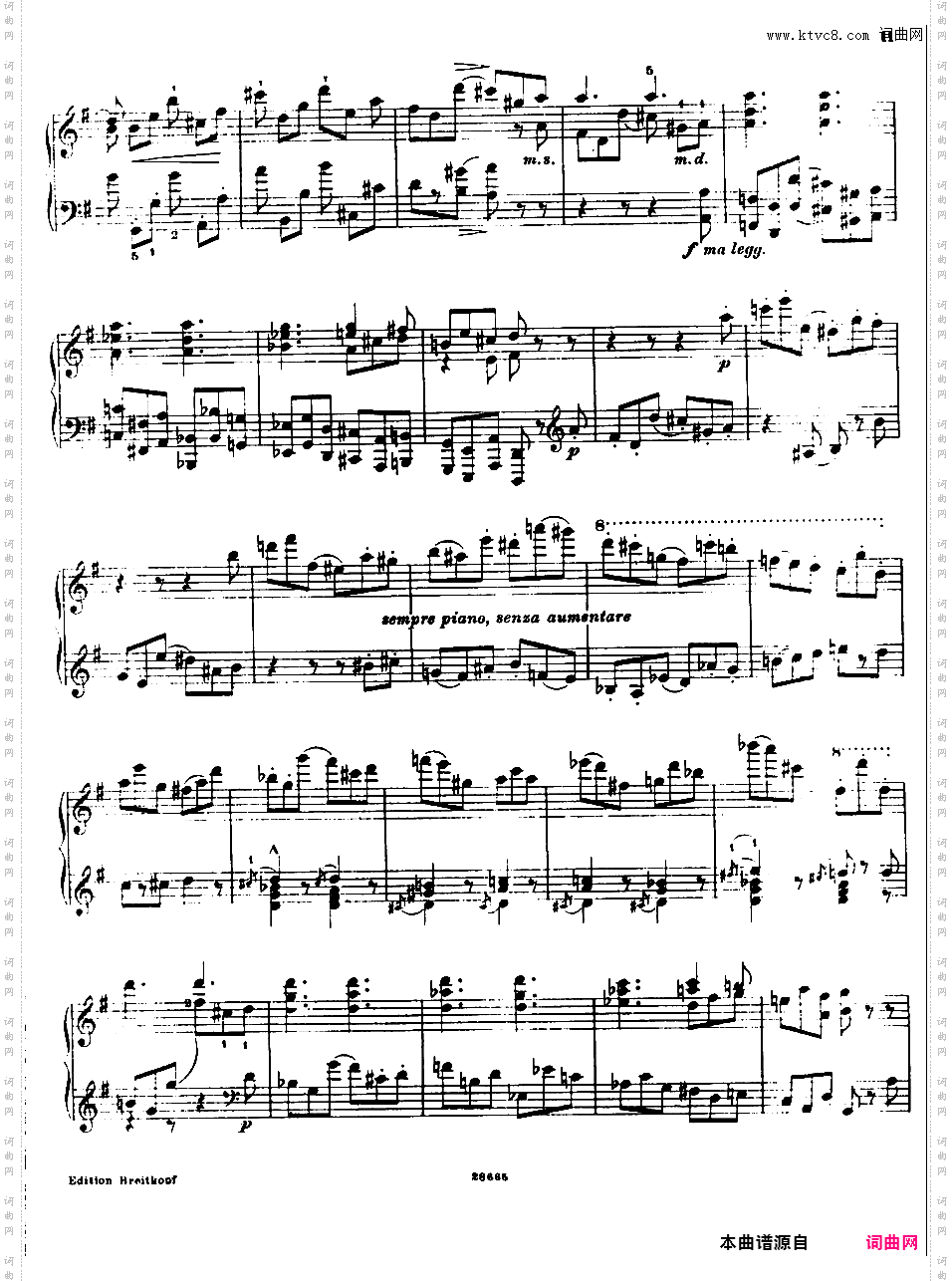 Busoni Klavieru?bung book 四集Busoni Klavieru?bung book 3 — Lo Staccato