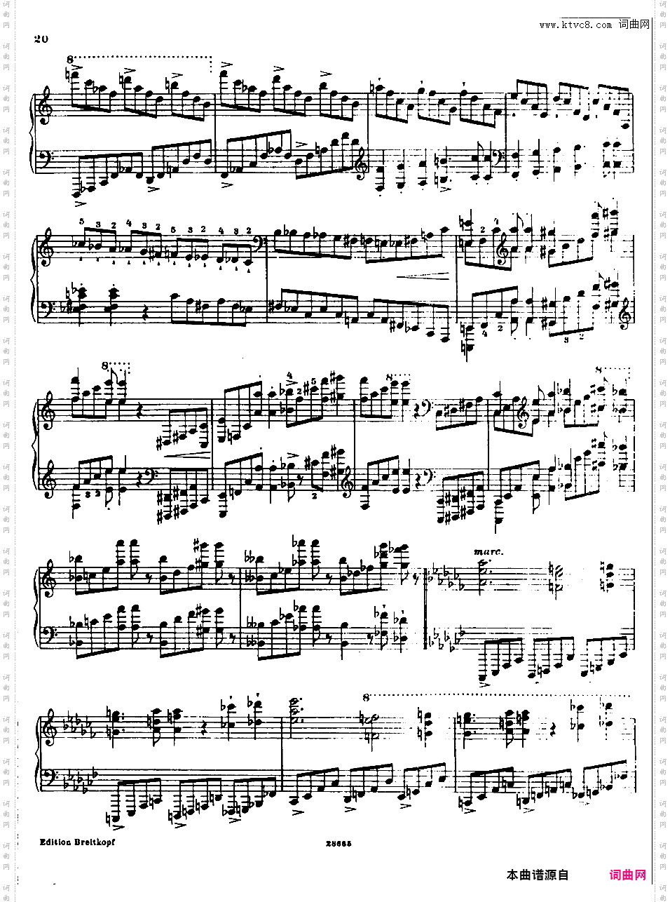 Busoni Klavieru?bung book 四集Busoni Klavieru?bung book 3 — Lo Staccato