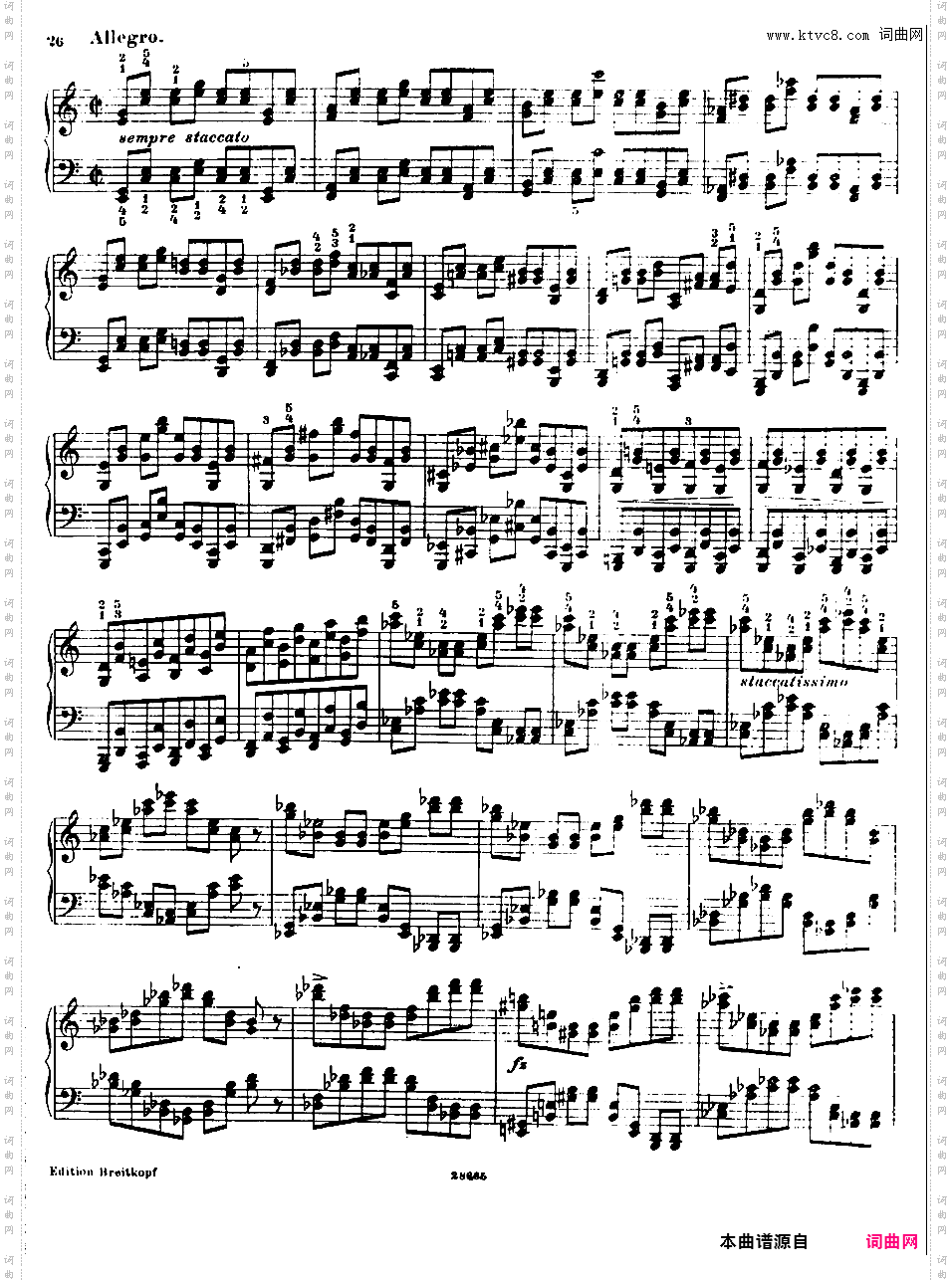 Busoni Klavieru?bung book 四集Busoni Klavieru?bung book 3 — Lo Staccato
