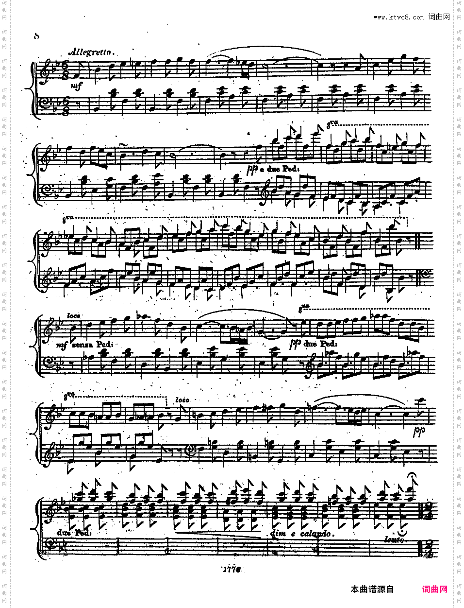 3首变奏曲 3 Variations Op·16 No·4-6Alkan op16 6 Barcarolle napolitaine