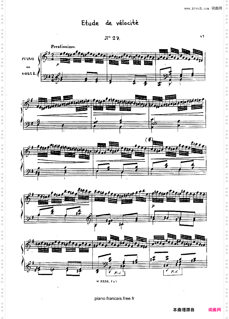 25首前奏曲 25 Preludes Op·31Alkan op31n18-25 25 Preludes