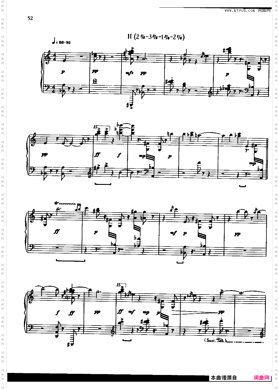 另外2首钢琴小品 Two Pieces for Piano