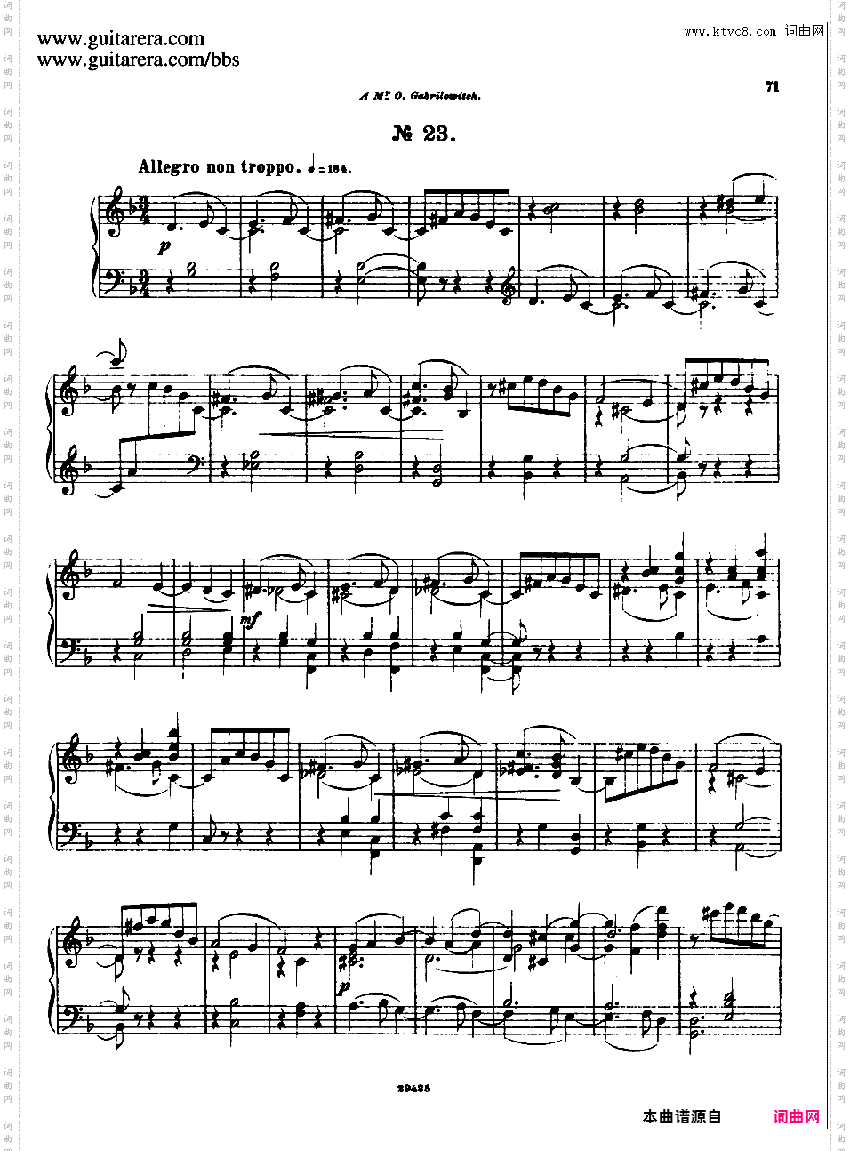 25首前奏曲 25 Preludes Op·64Cui - 25 Preludes Op·64 No·17-25
