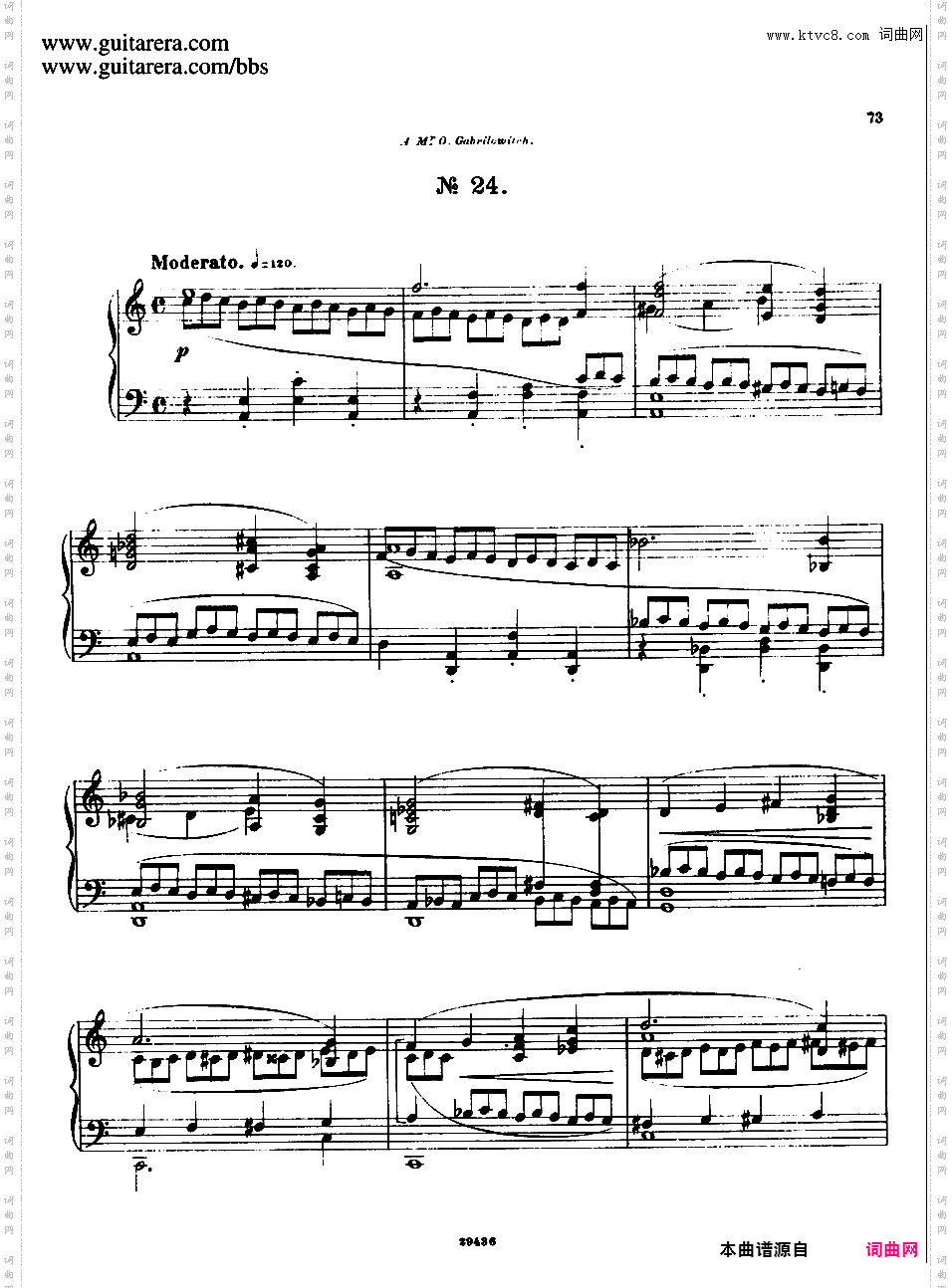25首前奏曲 25 Preludes Op·64Cui - 25 Preludes Op·64 No·17-25