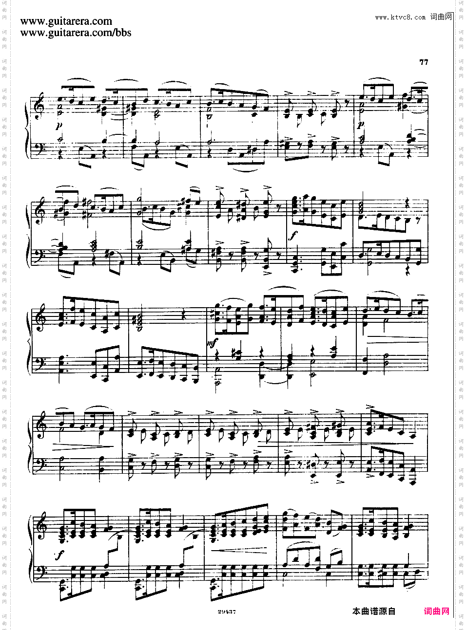 25首前奏曲 25 Preludes Op·64Cui - 25 Preludes Op·64 No·17-25