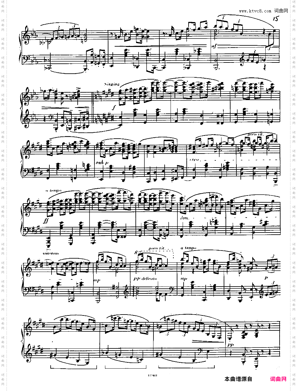 大奏鸣曲 Grand Sonata in Rag