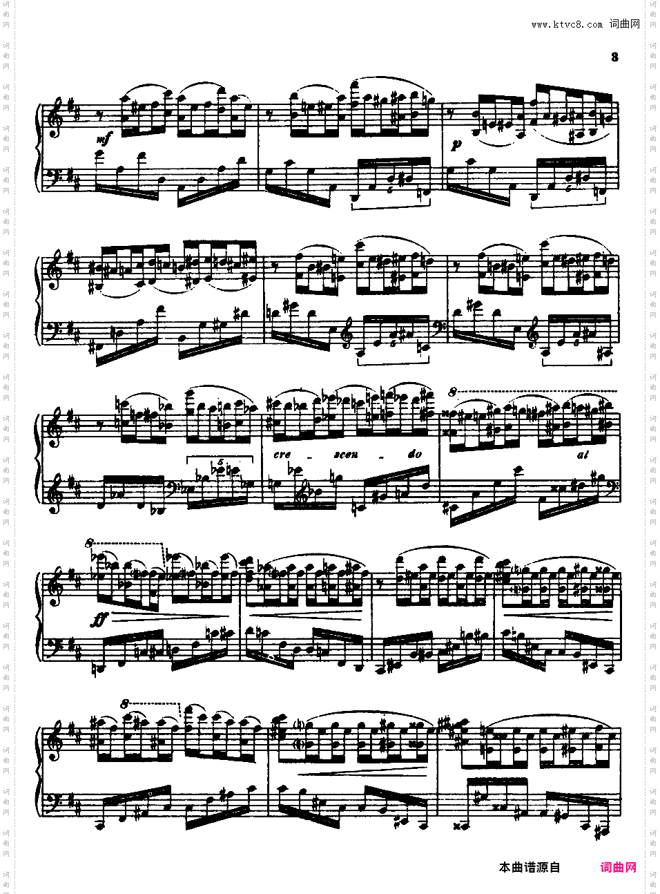 4首练习曲 4 Etudes Op·7Stravinsky op7n2 Etude