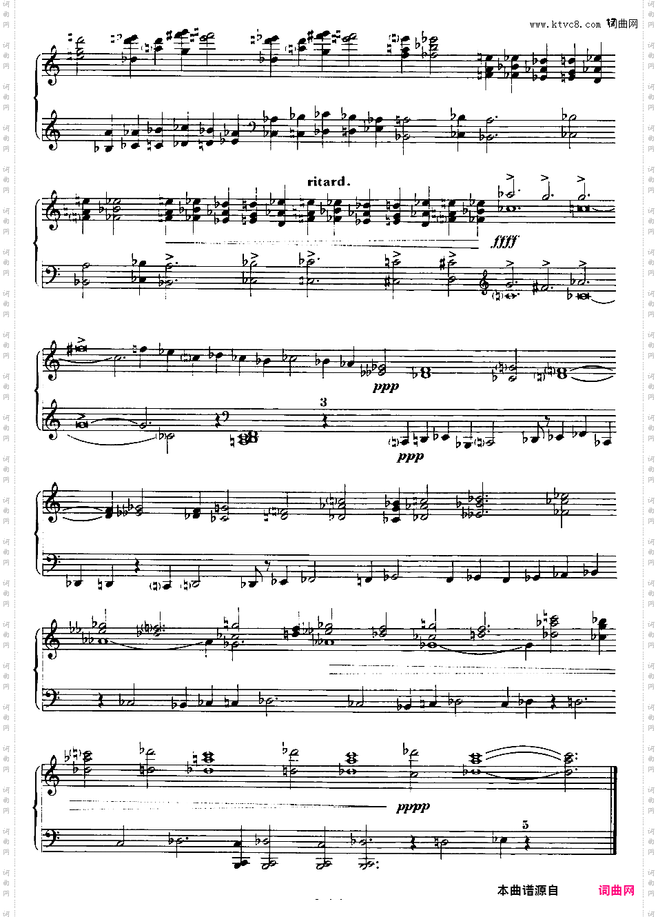 第二钢琴奏鸣曲 Piano Sonata No·2