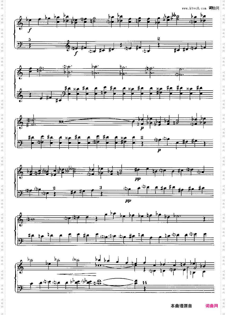 第三钢琴奏鸣曲 Piano Sonata No·3