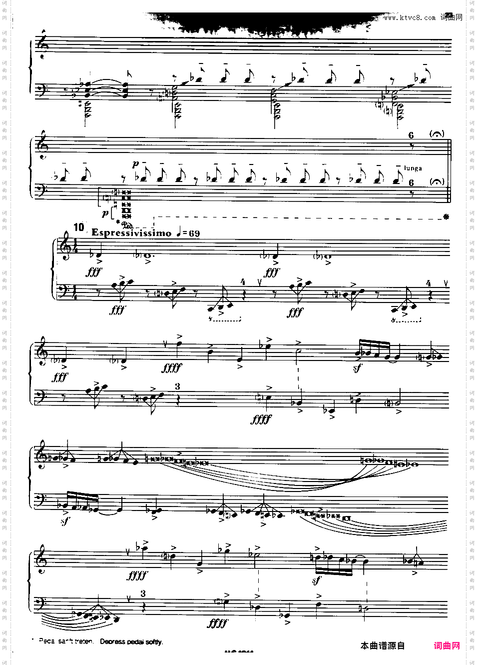 第五钢琴奏鸣曲 Piano Sonata No·5