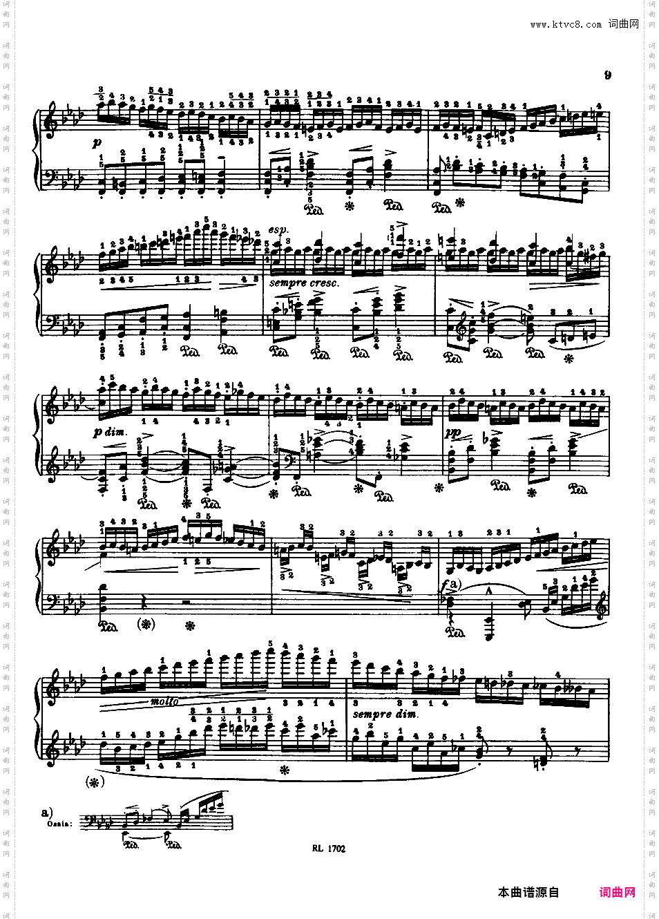 改编韦伯钢琴曲集Weber-GodowskyWeber-Godowsky Perpetuum Mobile
