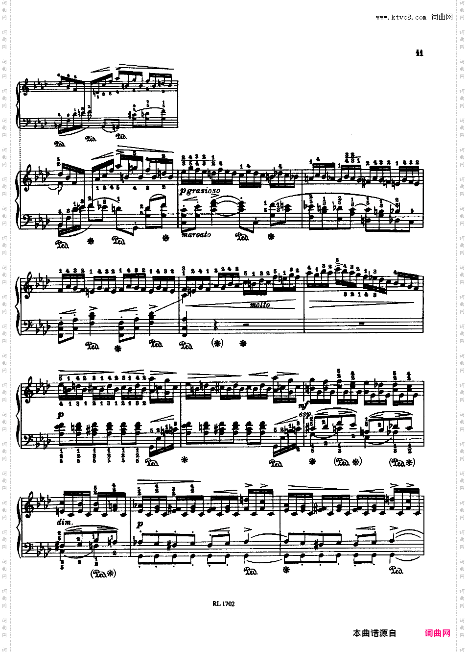 改编韦伯钢琴曲集Weber-GodowskyWeber-Godowsky Perpetuum Mobile