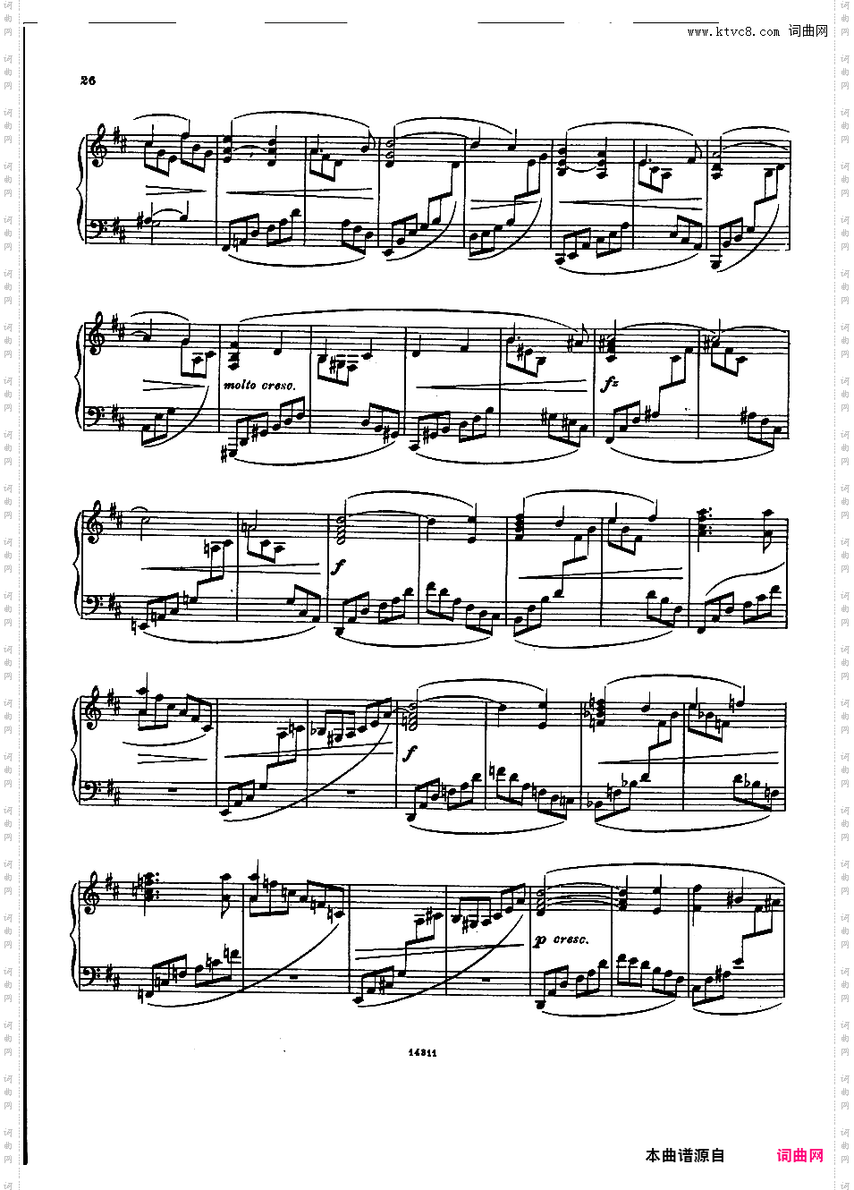 b小调钢琴奏鸣曲 Piano Sonata in b Minor Op·91
