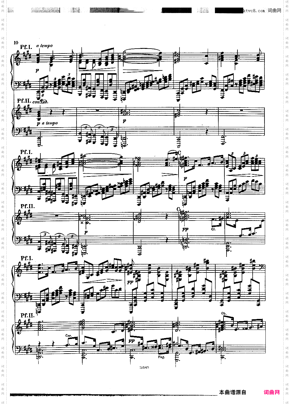 降D大调钢琴协奏曲 Piano Concerto in D-flat Major Op·6