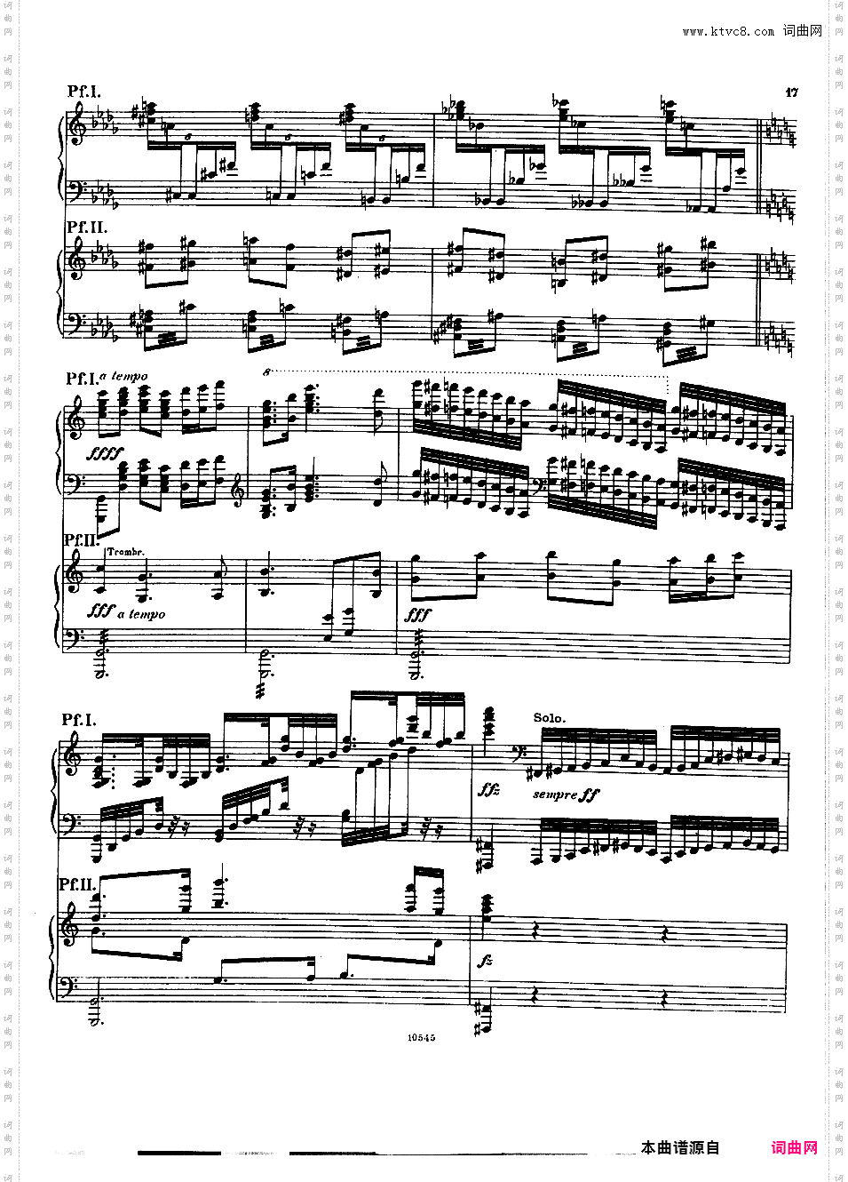 降D大调钢琴协奏曲 Piano Concerto in D-flat Major Op·6