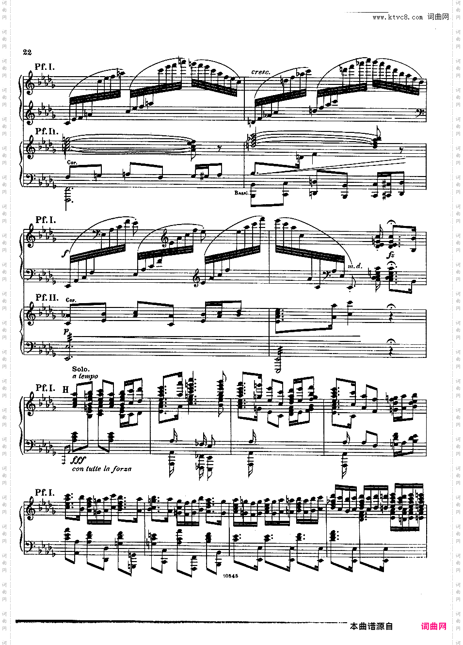 降D大调钢琴协奏曲 Piano Concerto in D-flat Major Op·6