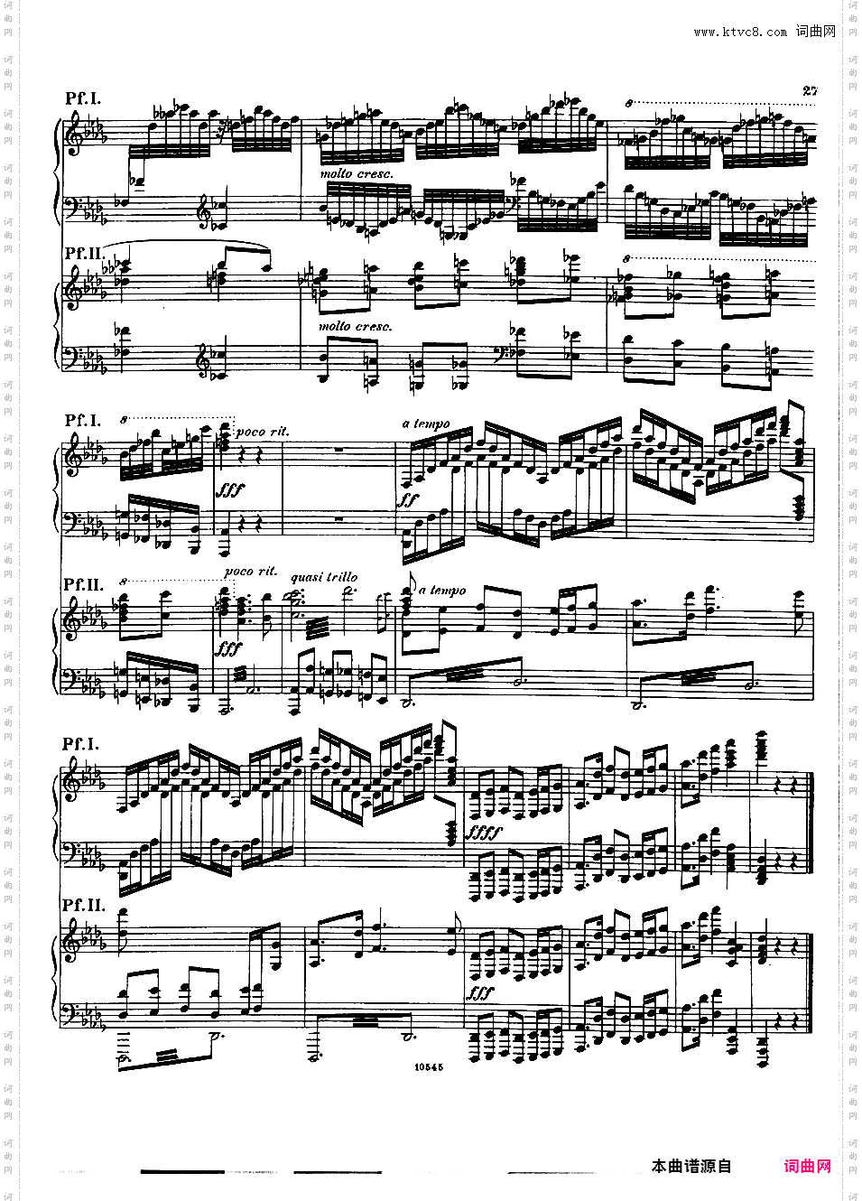 降D大调钢琴协奏曲 Piano Concerto in D-flat Major Op·6
