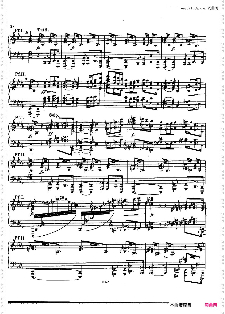 降D大调钢琴协奏曲 Piano Concerto in D-flat Major Op·6
