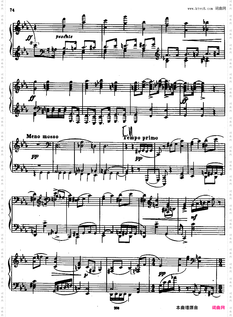 c小调第四钢琴奏鸣曲 Piano Sonata No·4 in c Minor Op·29