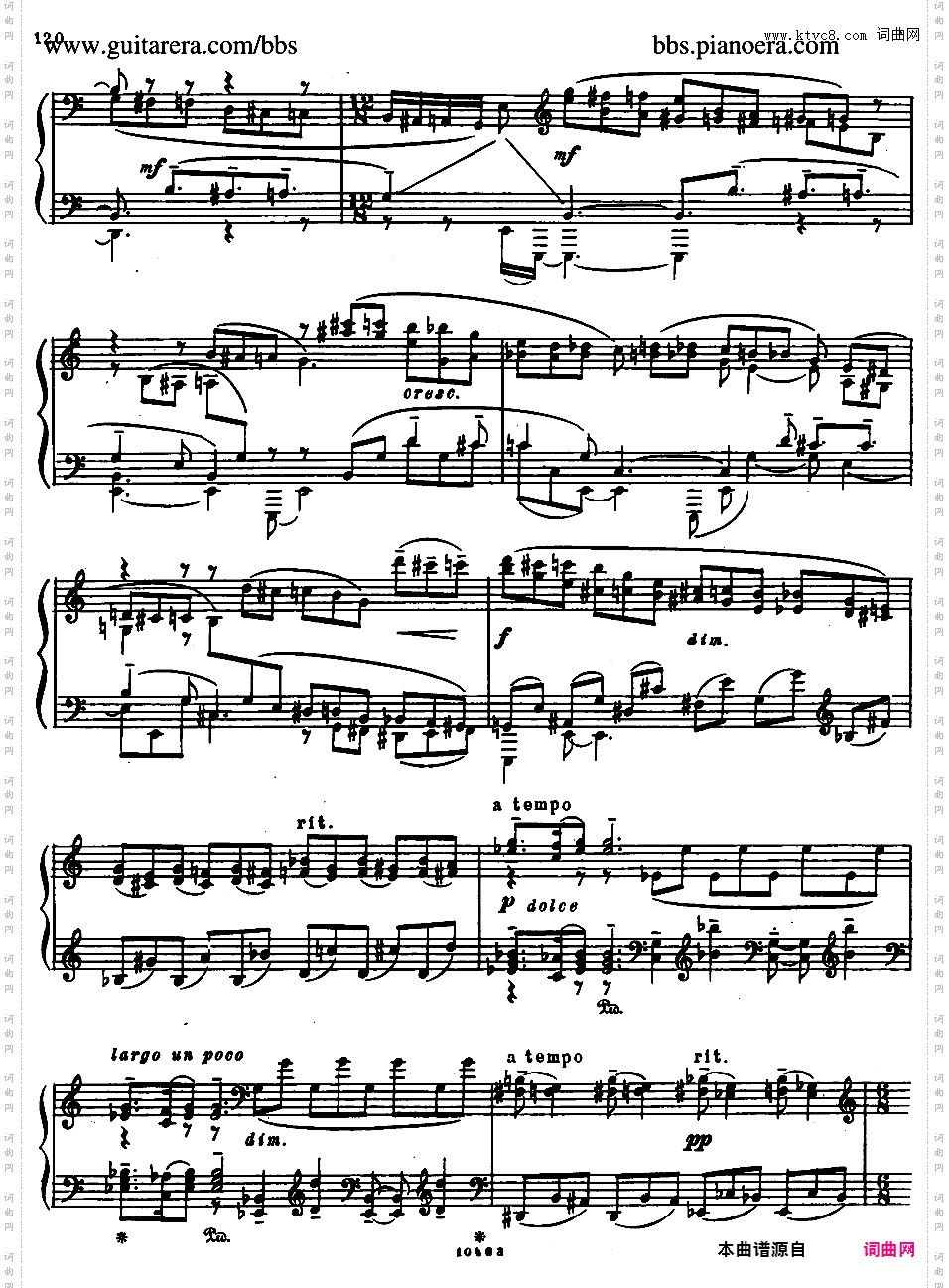 降b小调第二钢琴奏鸣曲 Piano Sonata No·2 in b-flat Minor Op·36Rachmaninoff - Piano Sonata No·2 in b-flat Minor Op·36 1913年版本