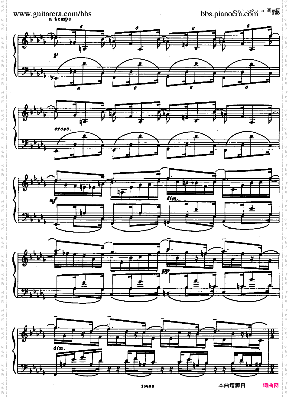 降b小调第二钢琴奏鸣曲 Piano Sonata No·2 in b-flat Minor Op·36Rachmaninoff - Piano Sonata No·2 in b-flat Minor Op·36 1913年版本